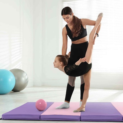 Folding gymnastics mat thick - folding,