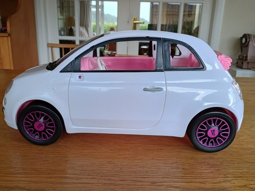 Barbie fiat 500 convertible - barbie,