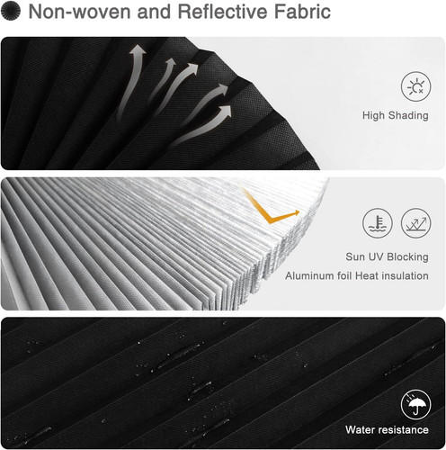 Temporary blackout blinds - temporary, no
