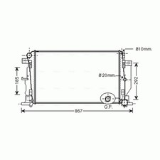 Radiator For Mercedes Sprinter