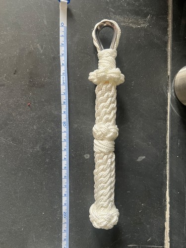 Hand tied bell rope - bell,