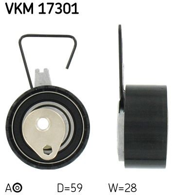 Vkm17301 tensioner pulley - vkm17301,