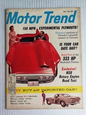 Motor Trend Magazine May 1960