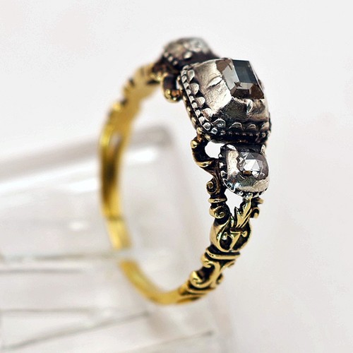 Antique georgian ring diamonds - georgian,