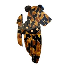 Lea Stein Genuine Brooch. Ric