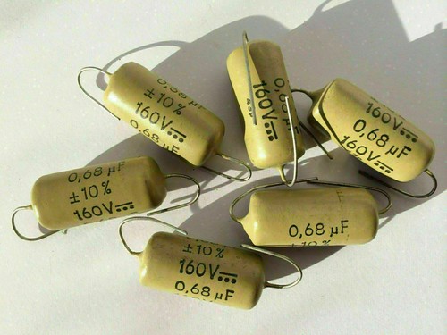 Nos 68uf 160v philips - 0.68uf/160v,
