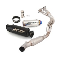 Exhaust system front link - exhaust,