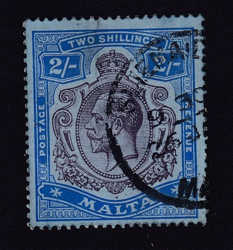 Malta 1914 kgv - kgv, 2/-