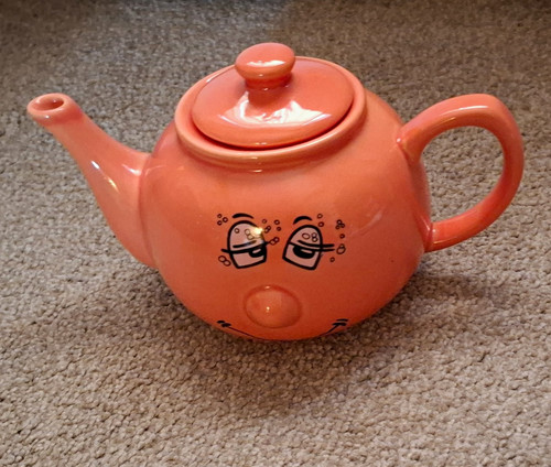 Orange glossy ceramic - orange,