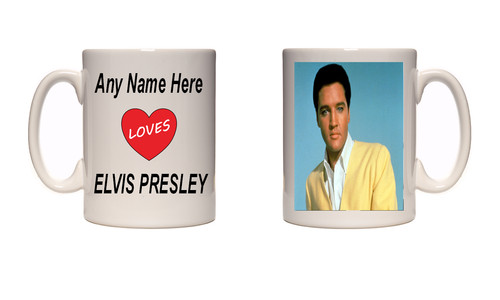 Love elvis presley mug - presley,