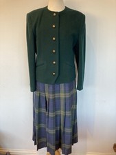 Ladies Green Wool Lead Rein Outfit Size 10.    Ref 272