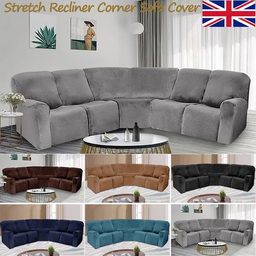 Seater recliner sofa - 5-seater, covers