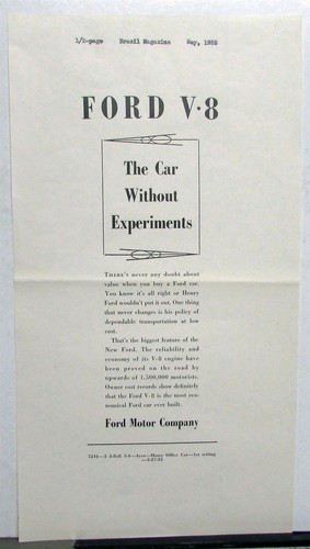 1935 ford the car - the, without