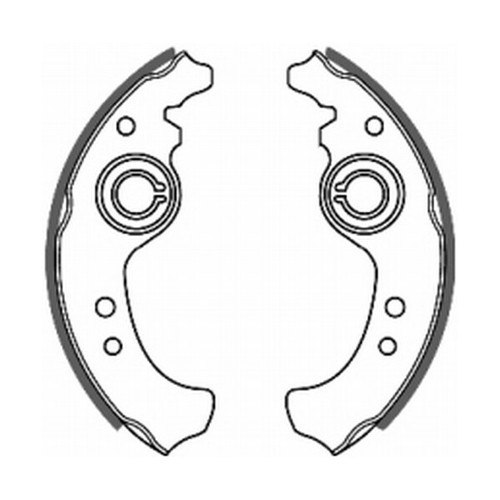 Fits abe c0f001abe brake shoe - fits,