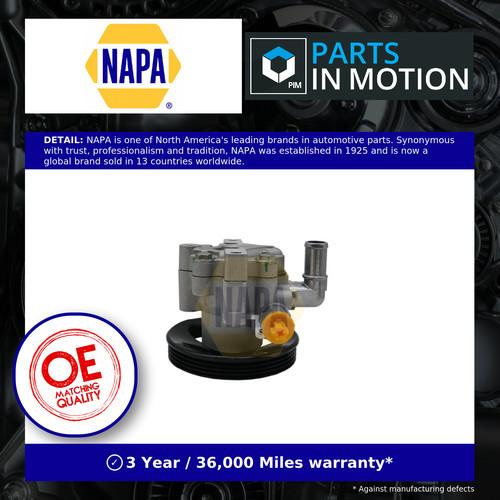 Power steering pump fits - steering,