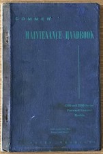 COMMER Maintenance Handbook
