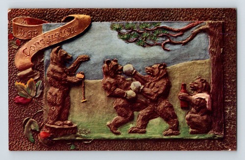 Children bears boxing posted - bears, boxing.
