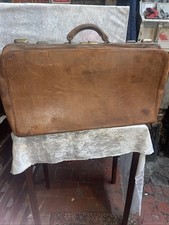 Large Vintage Brown Leather