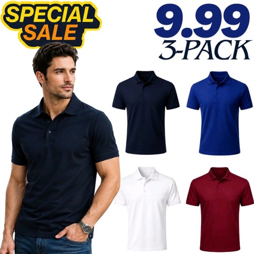 Men pique polo shirts short - men's,
