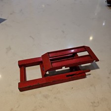 Vintage DCMT Die Cast Crescent Toys Car Garage Service Inspection Ramp / Lift