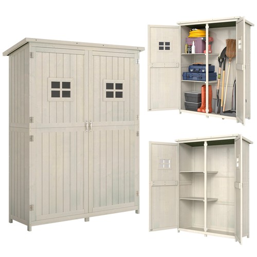 Outsunny garden shed - garden, outdoor