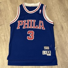 NBA Philadelphia 76ers Hardwood Classics Jersey- Iverson #3 - Youth Size M