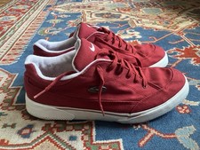 Nike GTS '97 Trainers in Gym Red Canvas Mens Size 12 UK New sneakers