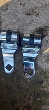 motorbike headligh clip on brackets cafe racer triton  project spares or repair