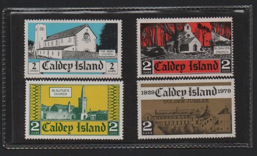Caldey island local issue - caldey,