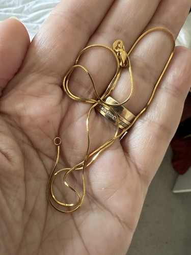 Solid 22ct gold - solid, chain