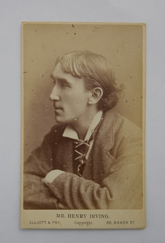 Cdv victorian actor - cdv, henry