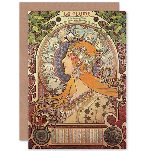 Alphonse mucha nouveau old - nouveau,