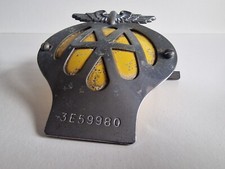 Vintage AA Car Badge. 3E59980