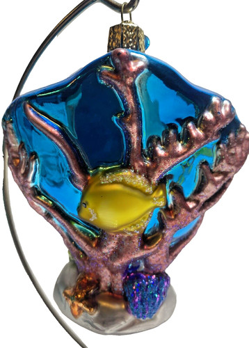 Old world christmas glass - world,