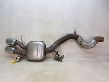 BMW M5 F10 11-16 4.4 PETROL DRIVER RIGHT EXHAUST SILENCER CHROME TIPS 7845462