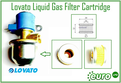 Lpg filters gas - gas, lovato