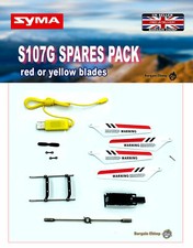 SYMA S107G RC helicopter Replacement Spare Parts -  red or yellow blades