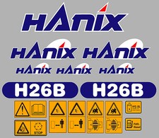 HANIX H26B DIGGER COMPLETE