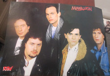 Marillion/ Metallica James Hetfield  Raw ! Double-Sided Poster 1988