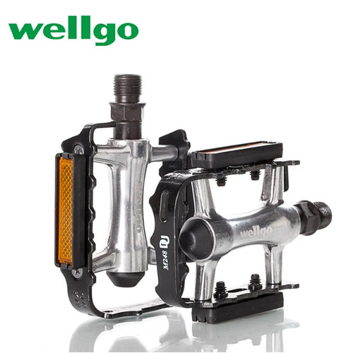 Wellgo m248du pedals aluminum - wellgo,