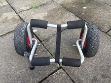 Riber Kayak Trolley Pneumatic Tyres for Uneven or Soft Ground 36kg Capacity