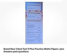 3 Practice Maths Kent test