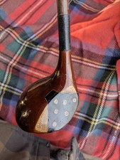 23 Deg lofted hickory golf