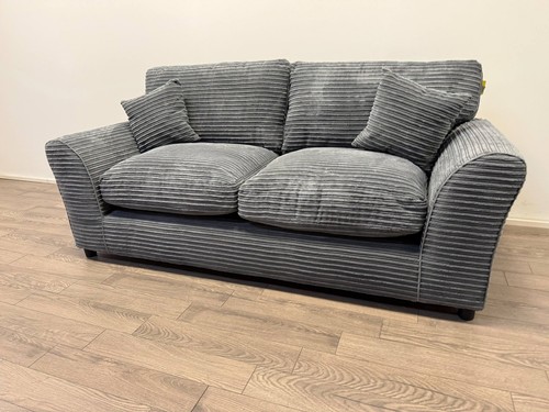 Harry charcoal jumbo cord - charcoal,