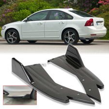 Rear Spat Bumper Lip Diffuser Splitter Spoiler For Volvo S40 S60 S70 S90 C30 V60