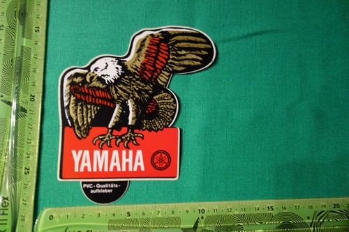 Old sticker motorcycle yamaha - motorcycle,