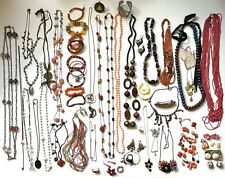 Job Lot vintage to new Mixed Costume Jewellery multicoloured #5