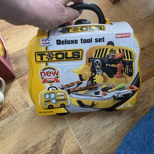 Kids delux tool set - set, pretend