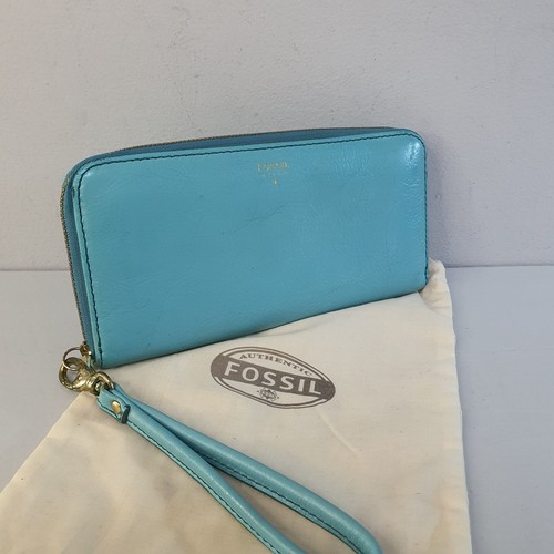 Fossil aqua blue - fossil, purse