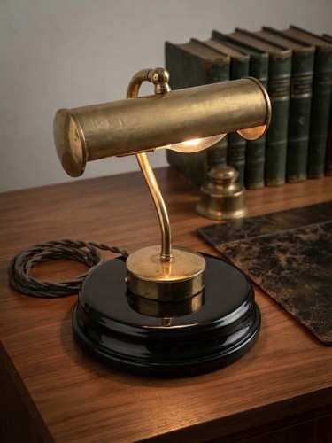 Vintage brass banker s - brass, banker's
